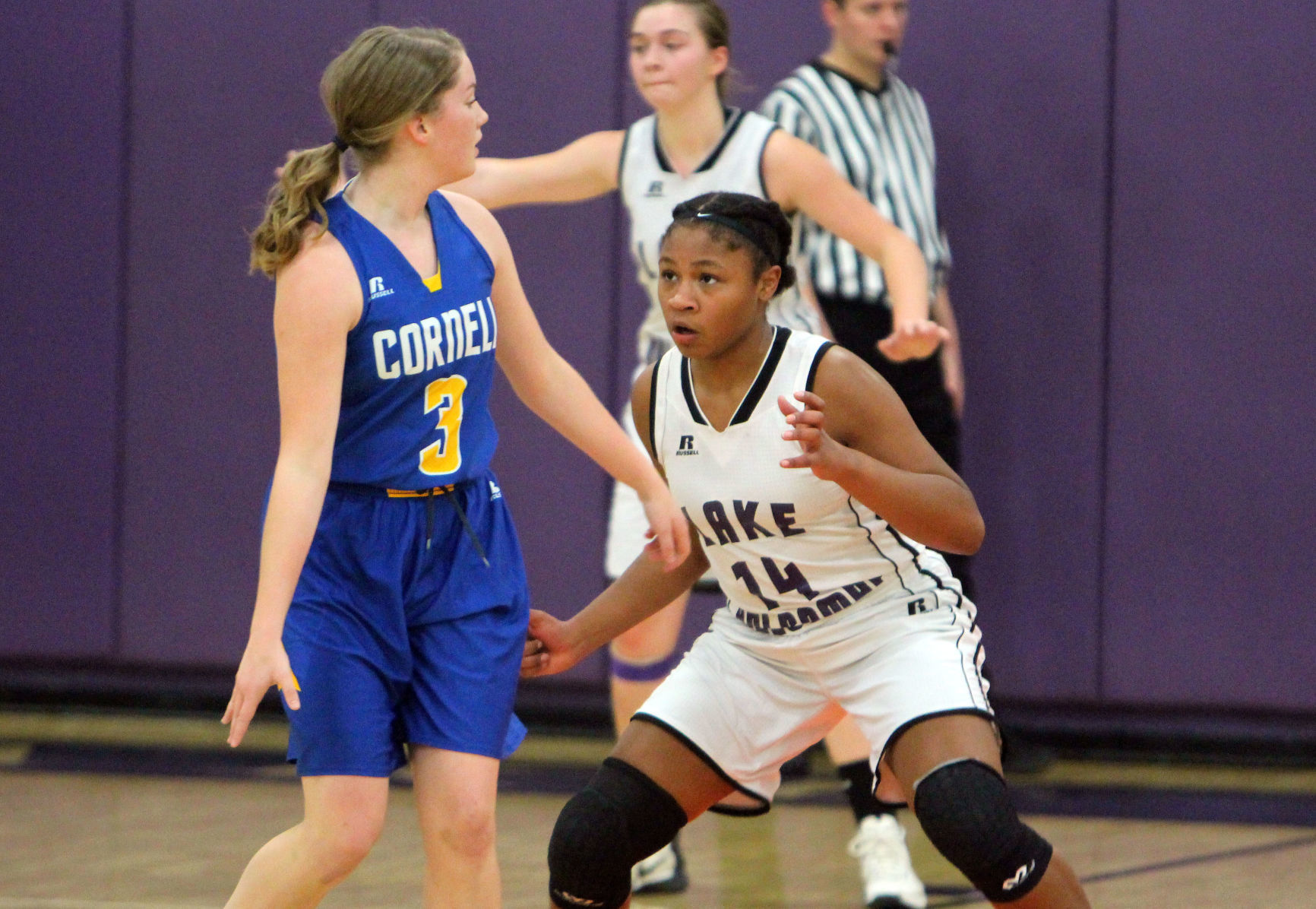 Cornell at Lake Holcombe girls basketball 12-4-18